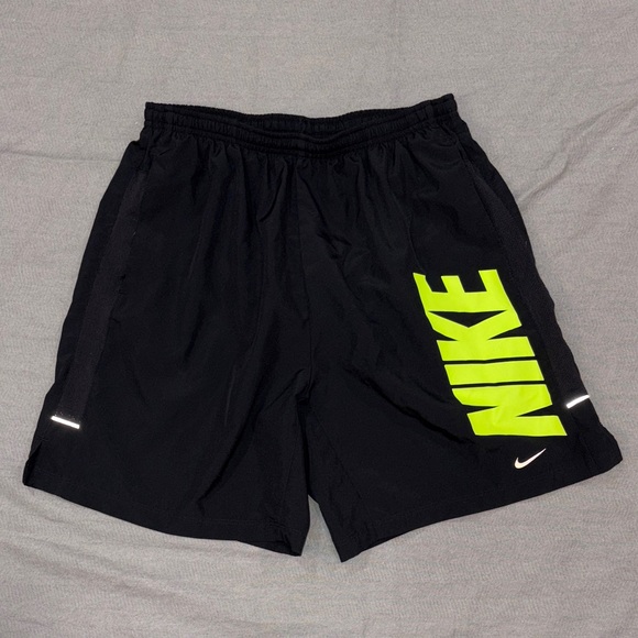 Nike Other - Nike Men's Athletic Shorts Black with green accents